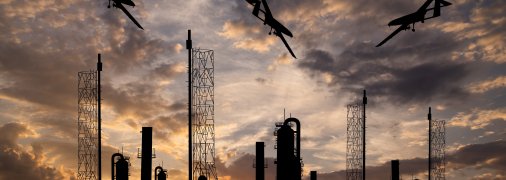 Налет дронов на НПЗ