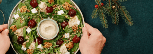 Салат «Різдвяний вінок»