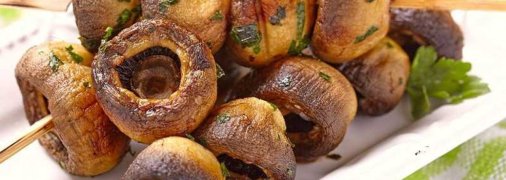 Аппетитный шашлык из грибочков