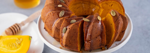 Особливо ароматний гарбузовий кекс