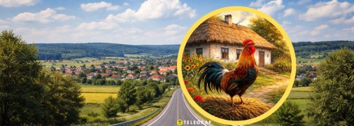 Назва села пов'язана з півнями