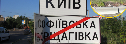 Знак Софиевская Борщаговка