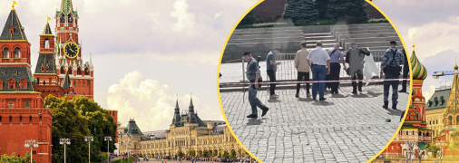 Руководитель оборонного института РФ пытался сжечь себя на Красной площади: при чем здесь война в Украине