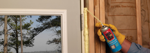 Монтажная пена в этом вопросе также может потребоваться