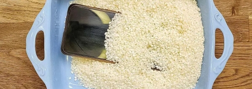 Высушивает ли рис мокрый телефон - ответ