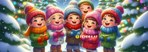 Діти співають колядки