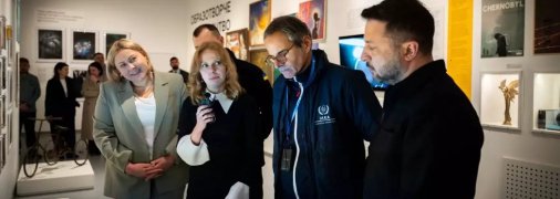 Обновленная экспозиция и уникальные документы: Зеленский посетил Национальный музей "Чернобыль"