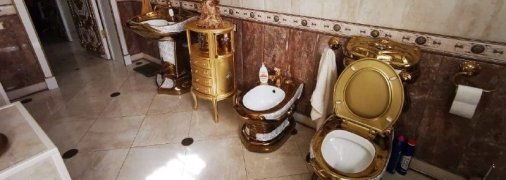 По карману многим: выяснилось происхождение золотого унитаза в особняке топ-чина ГИБДД РФ (фото)