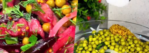 Смачний овочевий салат з оселедцем