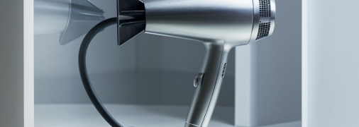 Фен может стать верным помощником в быту (изображение создано с помощью ИИ)