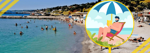 Чоловік на пляжі