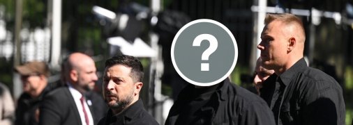 Рядом с Владимиром Зеленским засветился новый охранник