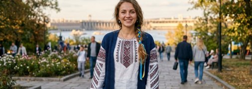Дівчина з України