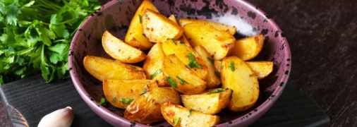 Молодой картофель с вином