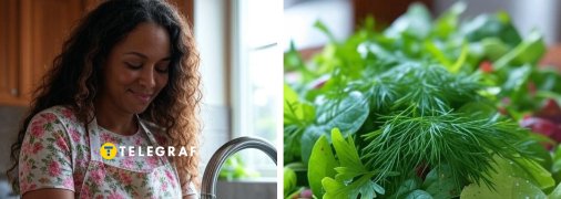 Перед вживанням зелень потрібно ретельно помити