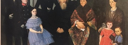 Портрет купецької сім’ї. Невідомий художник, перша половина ХІХ століття