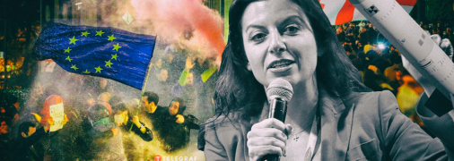 Перед угрозами грузинам симоньян неоднократно озвучивала "предупреждения" для Украины