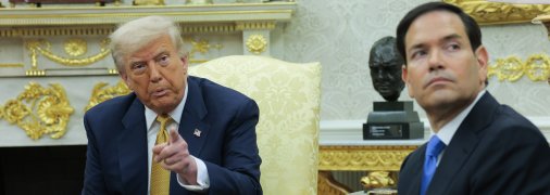 Дональд Трамп и Марко Рубио