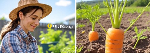 Морква порадує гарним урожаєм, якщо її удобрити для активного росту