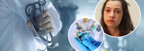 Лікар, ампула та Ноелія Кастільйо Рамос