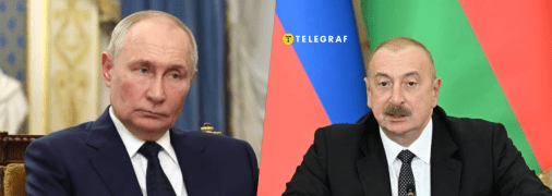 Владимир Путин и Ильхам Алиев