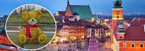 Медведь, которому изменили цвет шарфика