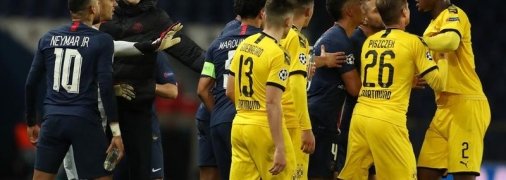 ПСЖ вышел в 1/4 финала Лиги чемпионов, обыграв Боруссию Д (Фото, Видео)