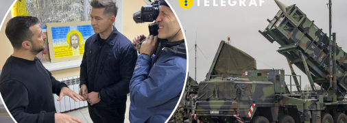 Владимир Зеленский дает комментарий