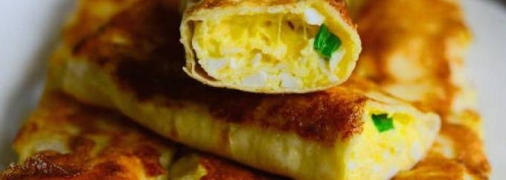 Трубочки получаются очень сытными