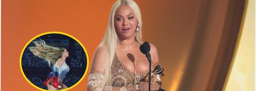 Бейонсе выступила в цветах, похожих на российский флаг