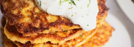 Ситні деруни з куркою