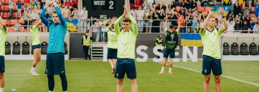 Игроки сборной Украины