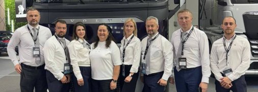 У збірній Росії похвалилися траком Volvo