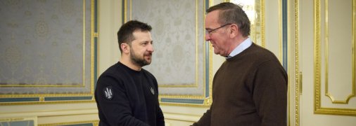 Владимир Зеленский, Борис Писториус