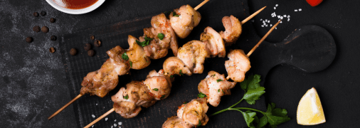 Апетитні курячі шашлички