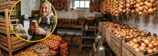 Запасы лука на зиму
