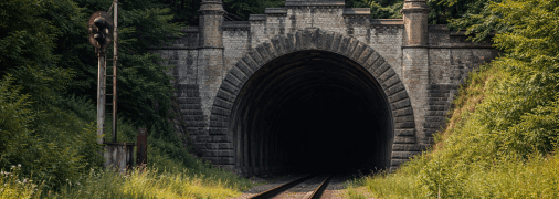 Тоннель. Иллюстрация