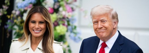 Мелания и Дональд Трамп