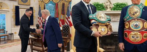 Зустріч боксера та президента США