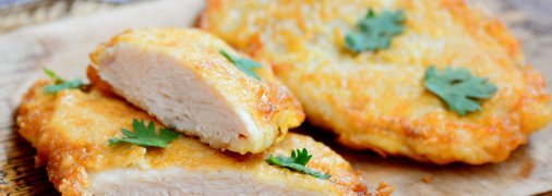 Отбивные в луковом кляре
