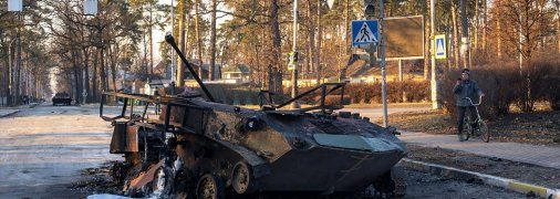 Разгромленная техника россиян