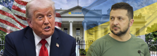 Дональд Трамп и Владимир Зеленский Коллаж: Телеграф