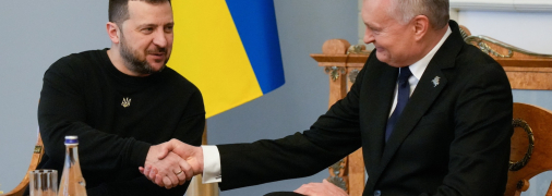 Гитанас Науседа, Владимир Зеленский