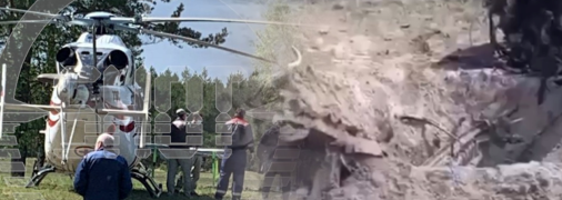 Медики госпитализировали раненого пропагандиста