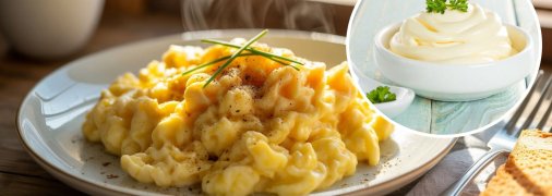 Яичница-болтунья по этому рецепту получится особенно вкусной