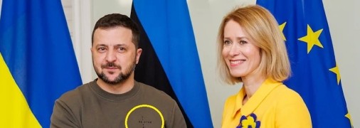 Володимир Зеленський та Кая Каллас