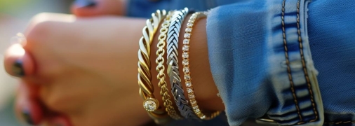 Носить серебро и золото одновременно вполне безопасно (изображение создано с помощью ИИ)