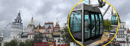 "Кричат о невыносимой жаре и духоте": в Москве люди застряли на колесе обозрения (видео)