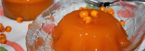 Желе из облепихи