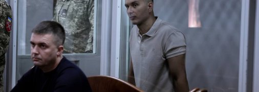 Артем Косов у залі суду